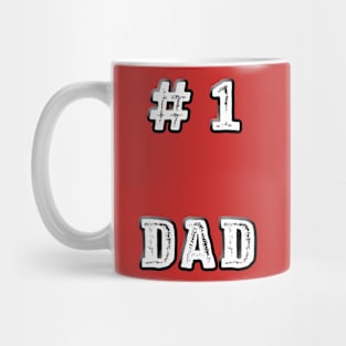 #1 DAD Mug